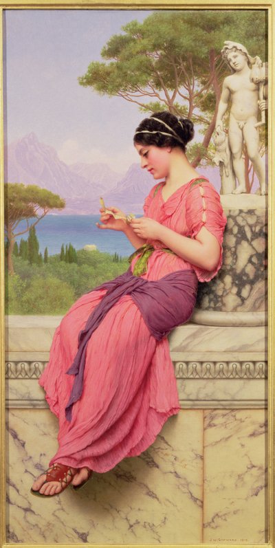 Le Billet Doux, 1913 de John William Godward